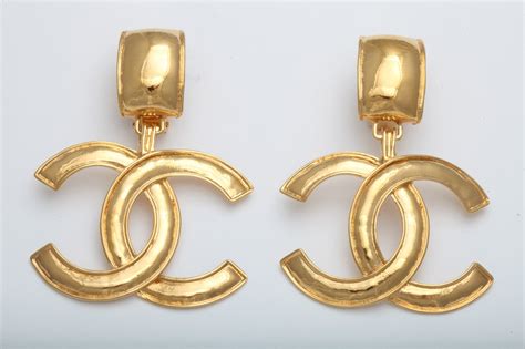 chanel double c dangle earrings|Chanel earrings official website.